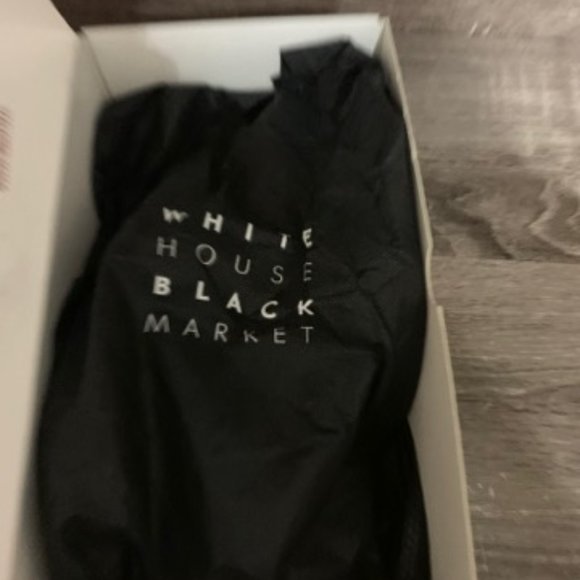 WHBM Ella Black Micro extc Heels - Picture 9 of 10